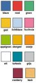 Tangara kleuren puzzeltafel